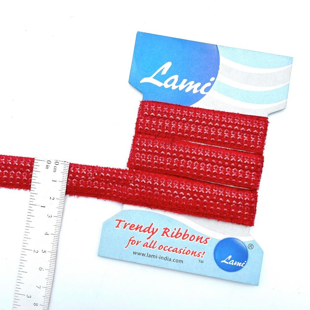 14mm Decorative Mesh Ribbon Trim, view 1
