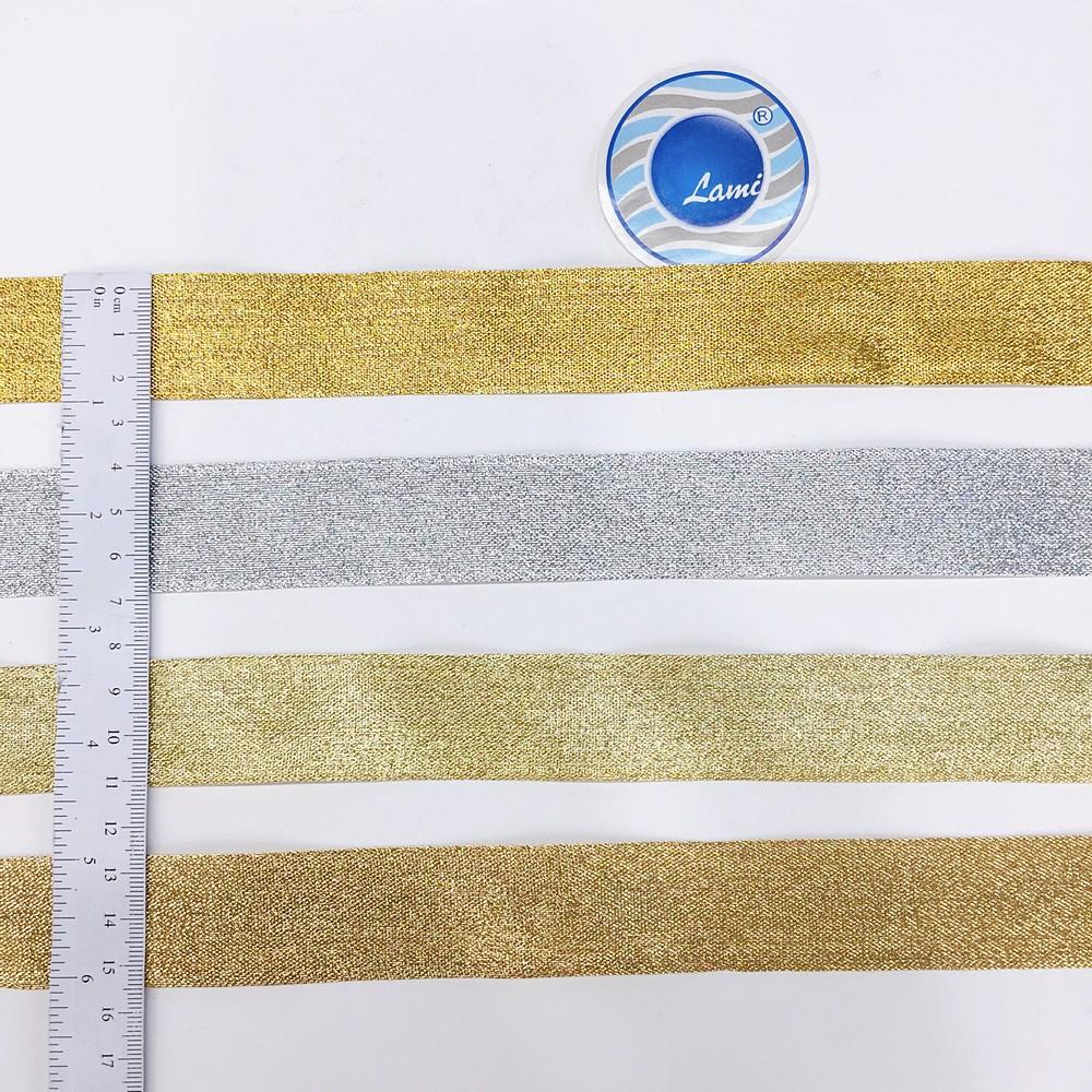 28 mm Metallic Glitter Plain Ribbon, view 1