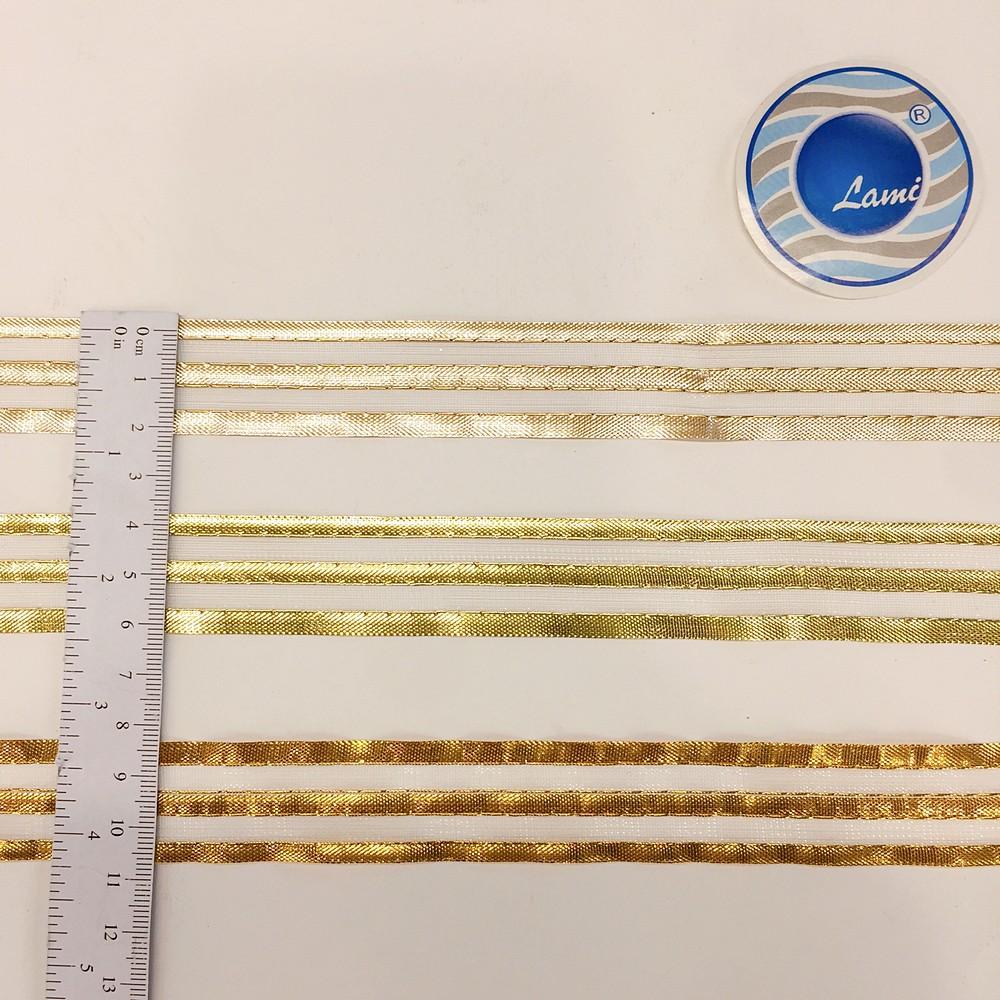 24 mm Metallic Glitter Twill Weave Ribbon, view 1