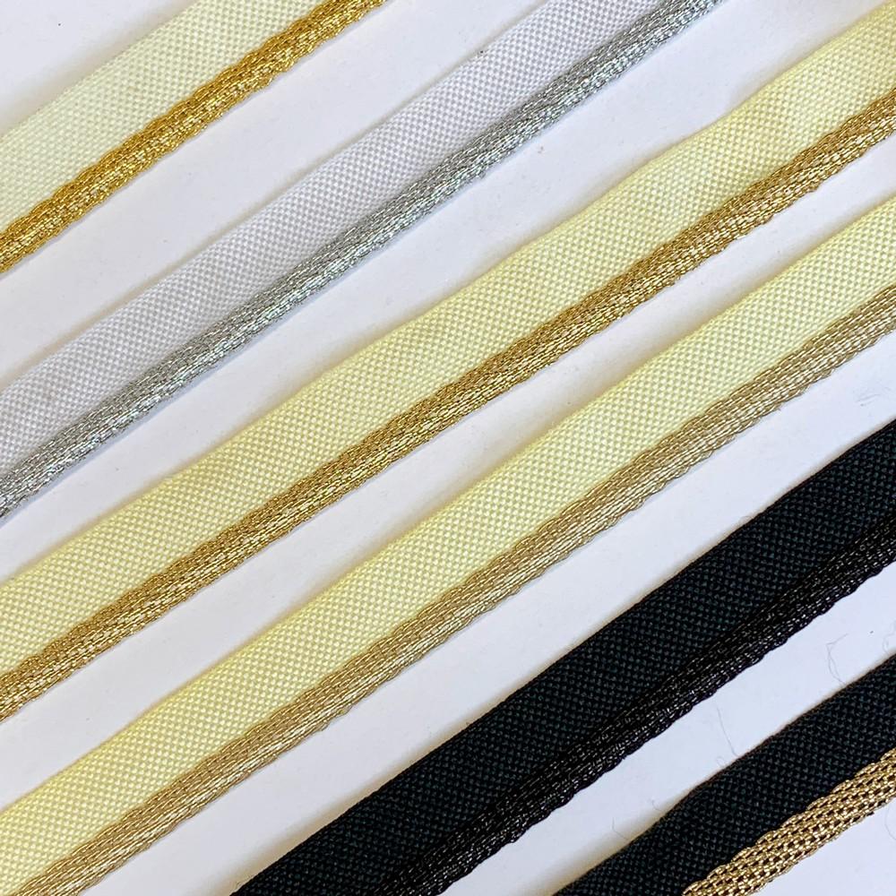 14 mm Fancy Colorful Piping Lace, view 3