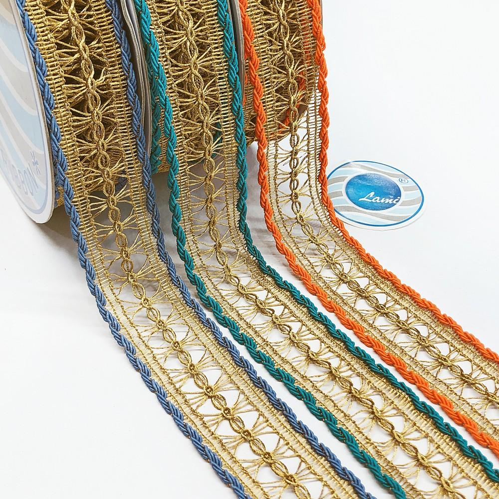 32 mm Colour Knitted Decorative Ribbon, view 2