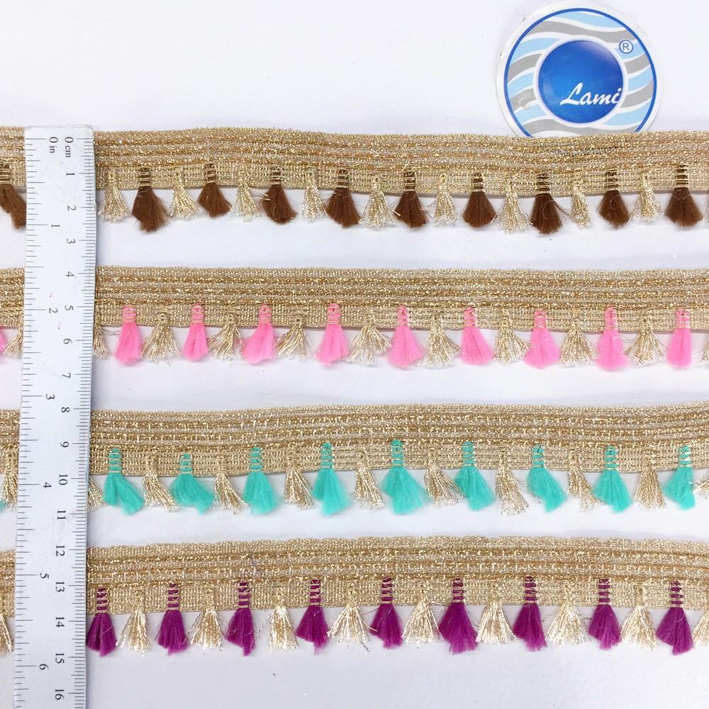 25mm Crochet Knitted Decorative Ribbon, view 2