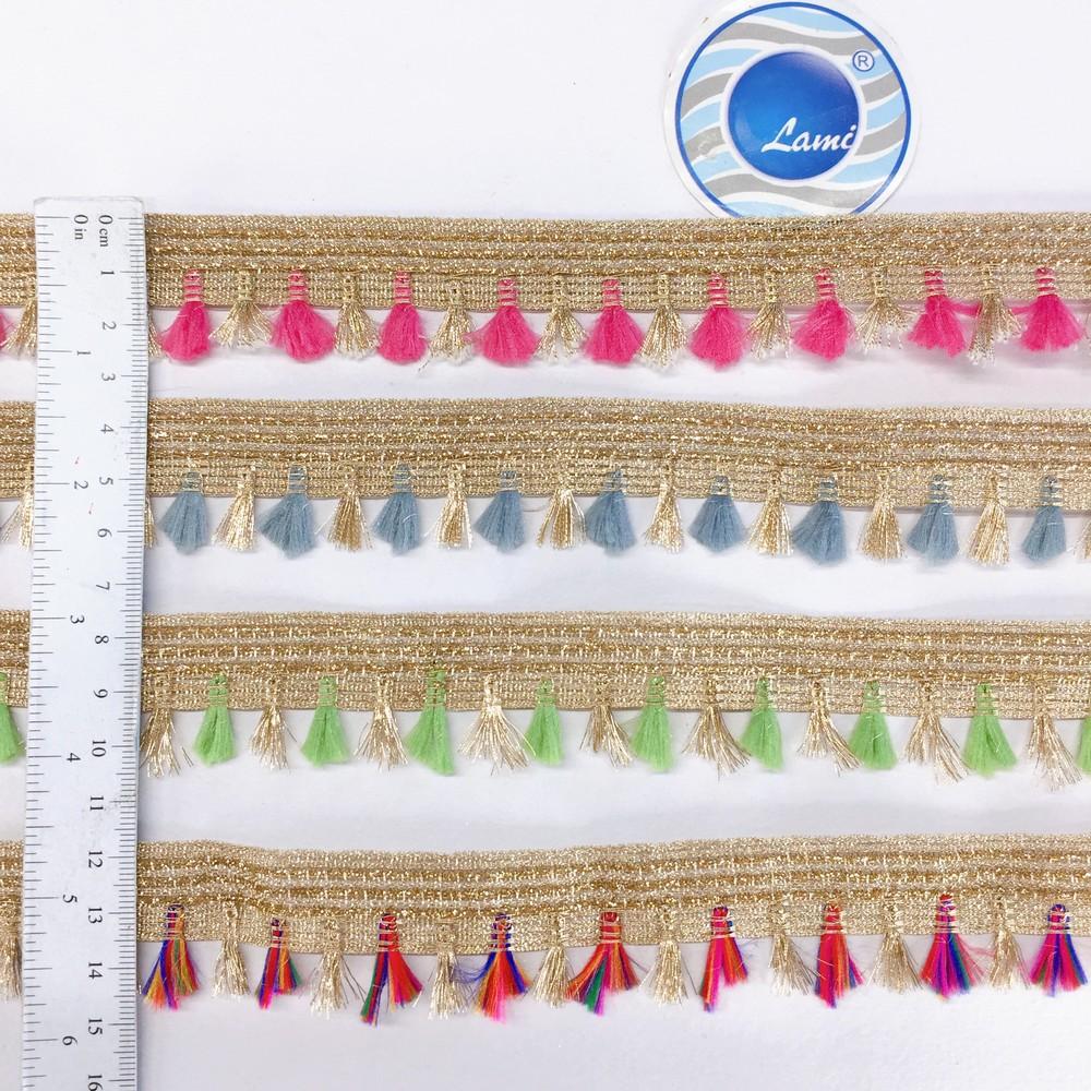 25mm Crochet Knitted Decorative Ribbon, view 3