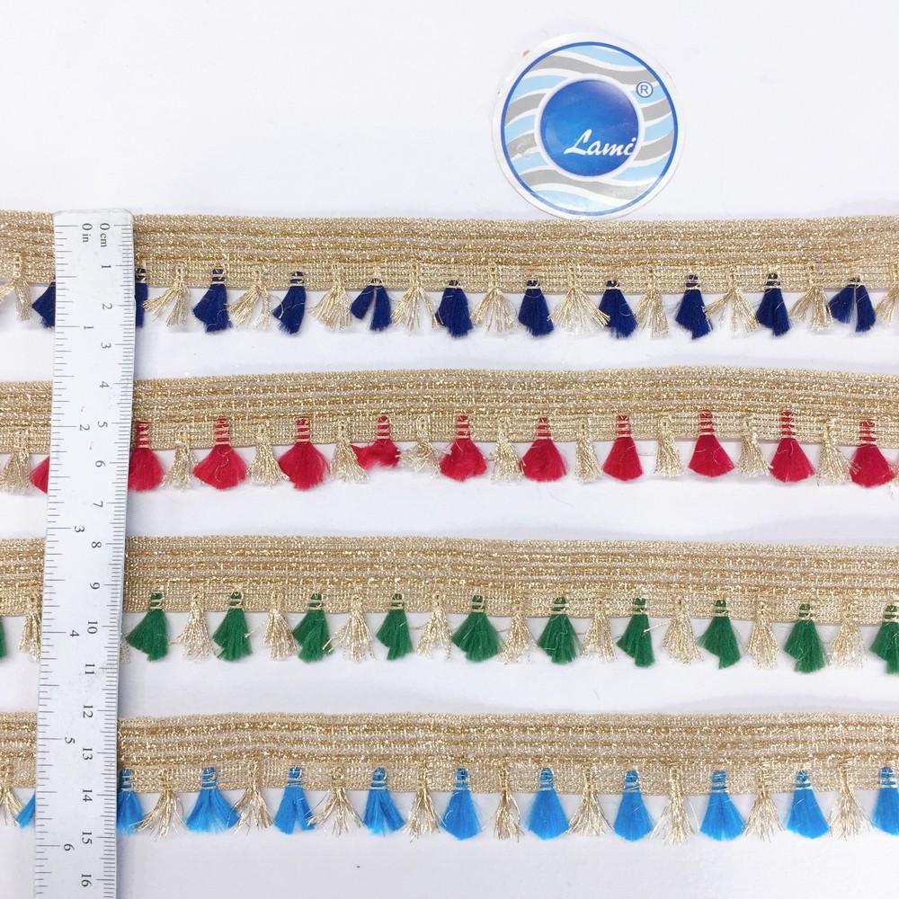 25mm Crochet Knitted Decorative Ribbon, view 4