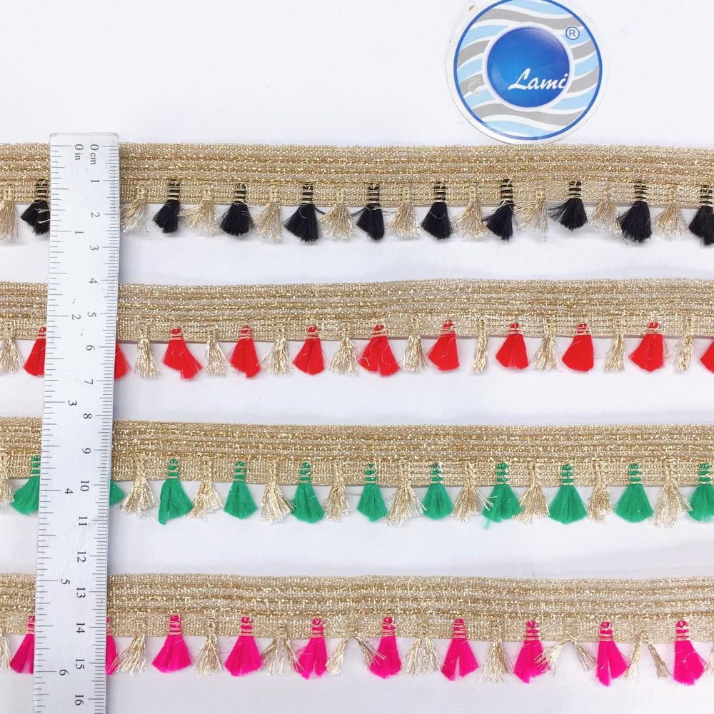 25mm Crochet Knitted Decorative Ribbon, view 5