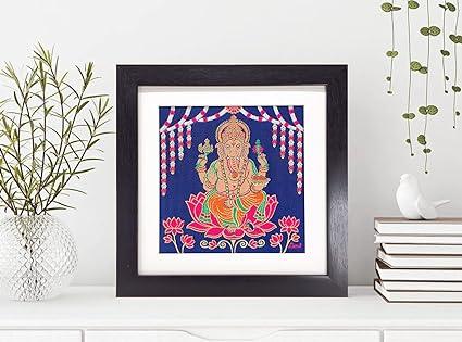 Lami Woven Ganesha Art Frame, view 3