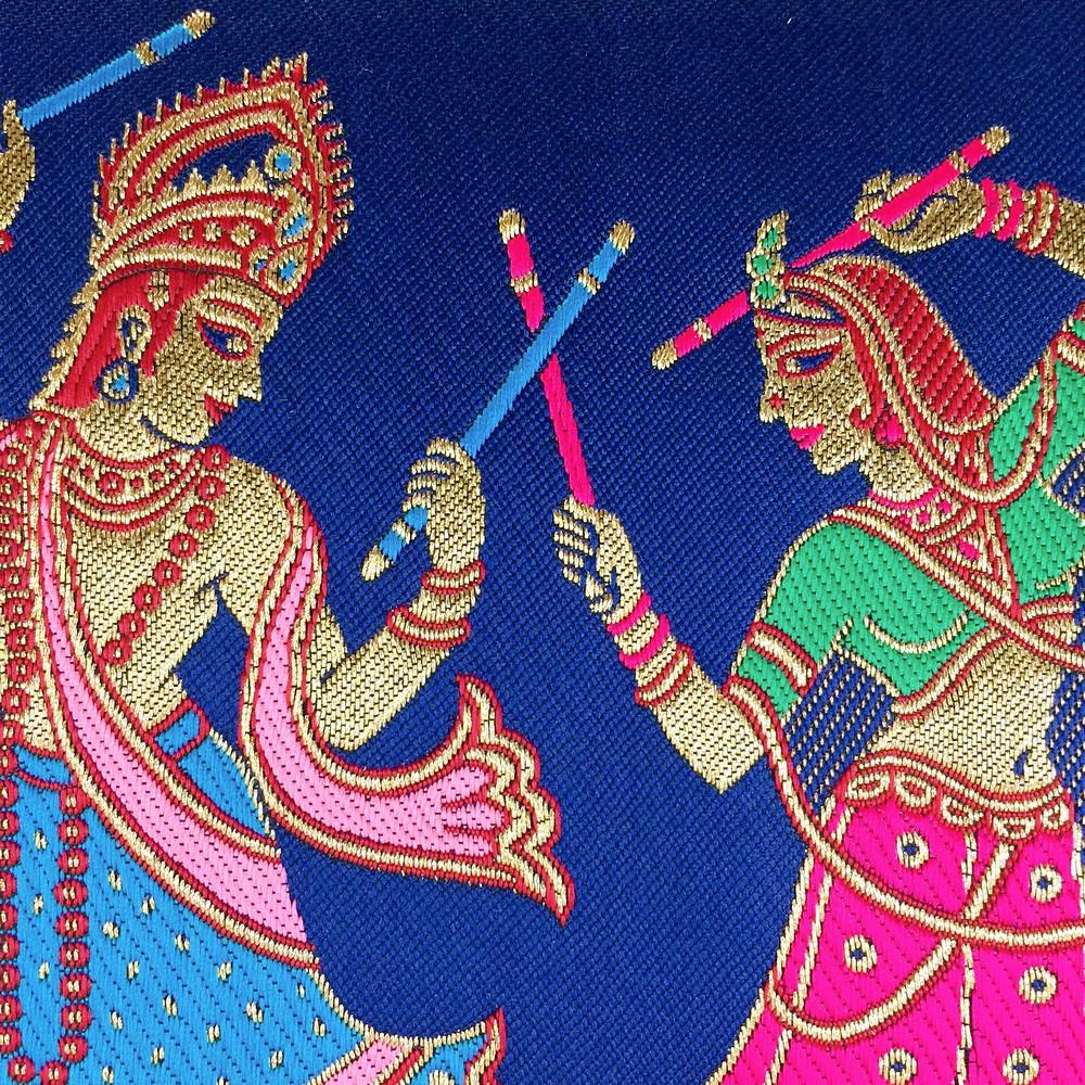 Lami Woven Radha Krishna Art Frame, view 2