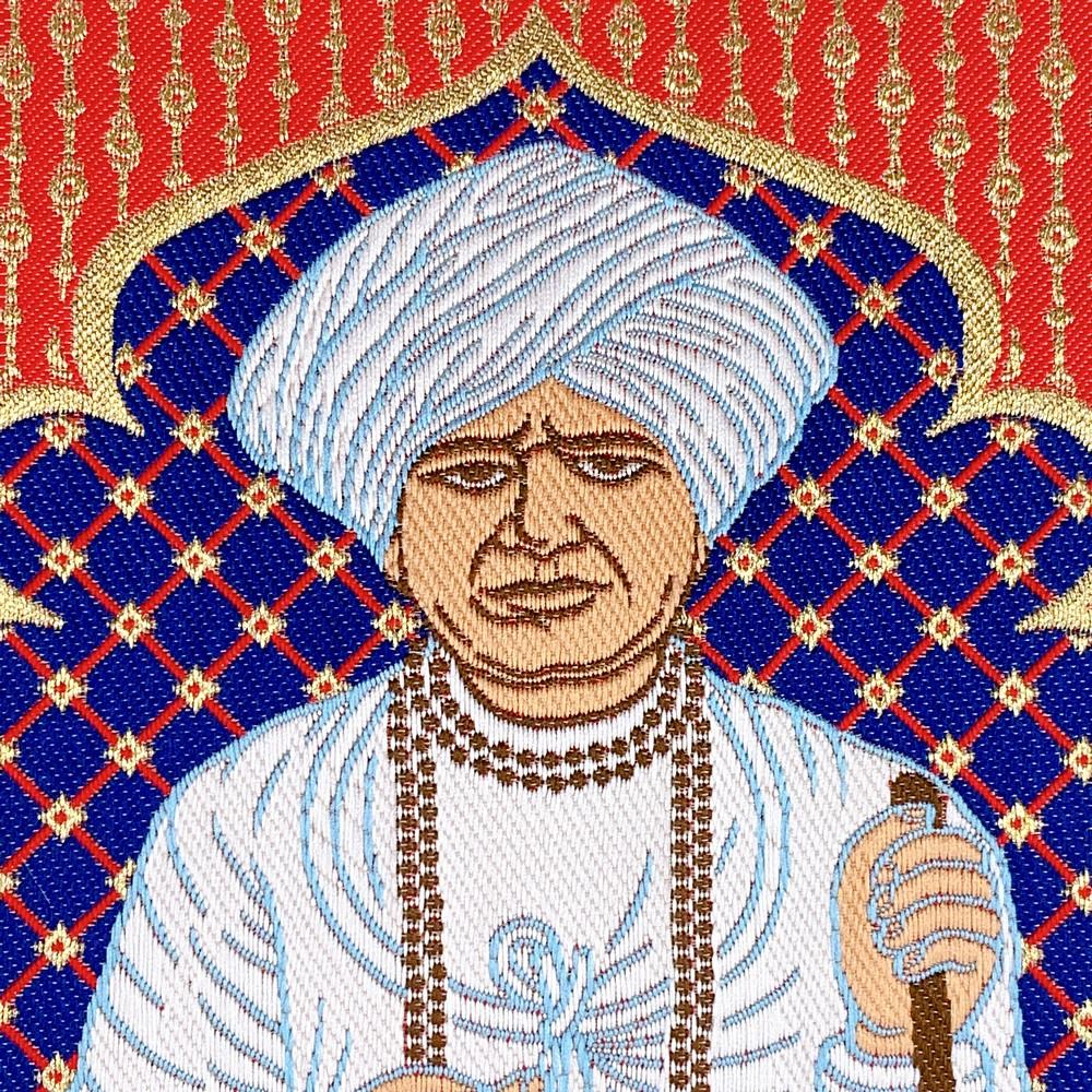 Lami Woven Jalaram Bapa Art Frame, view 1