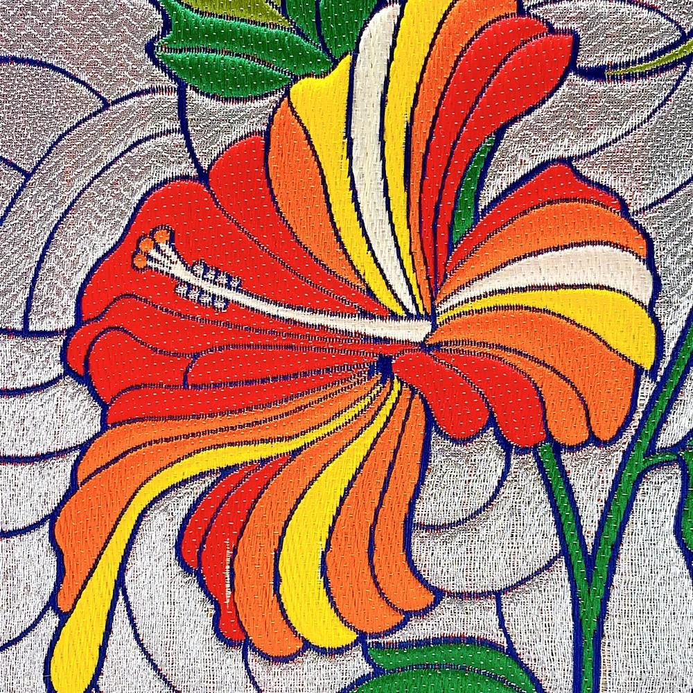 Lami Woven Jasud Flower Art Frame, view 1