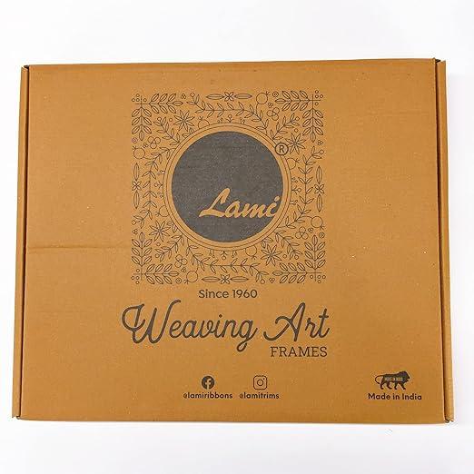 Lami Woven Jasud Flower Art Frame, view 3