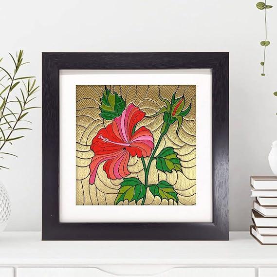 Lami Woven Jasud Flower Art Frame, view 5
