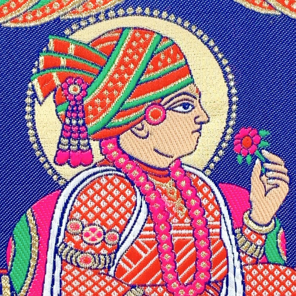 Lami Woven Swaminarayan Art Frame, view 2