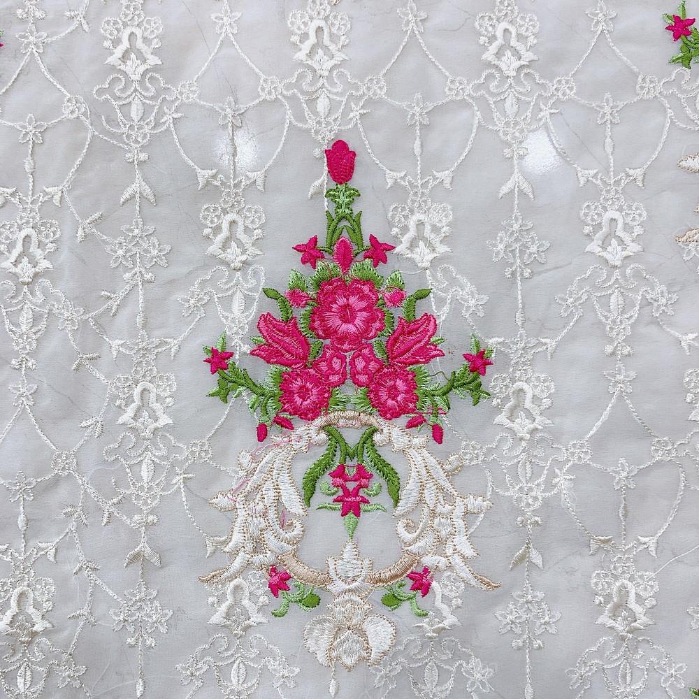 Embroidery Butta Work On Georgette Fabric, view 1