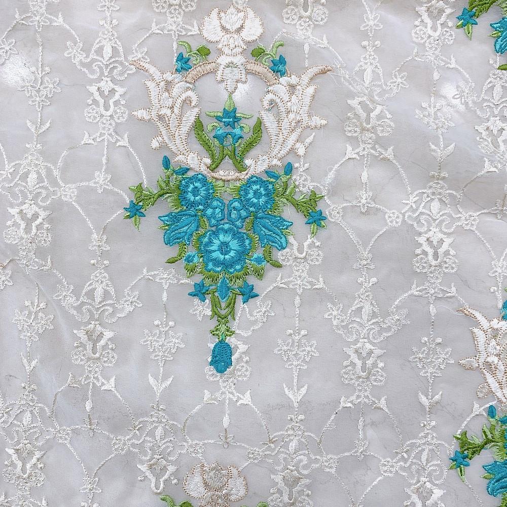 Embroidery Butta Work On Georgette Fabric, view 1