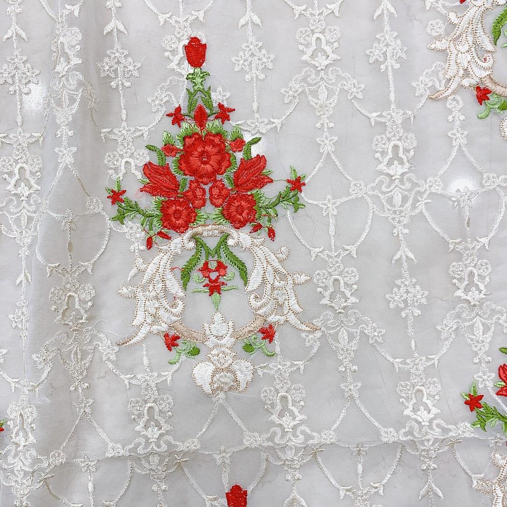 Embroidery Butta Work On Georgette Fabric, view 1