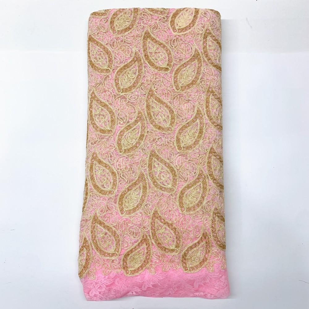 Embroidery Work on Imporetd Net Fabric, view 3