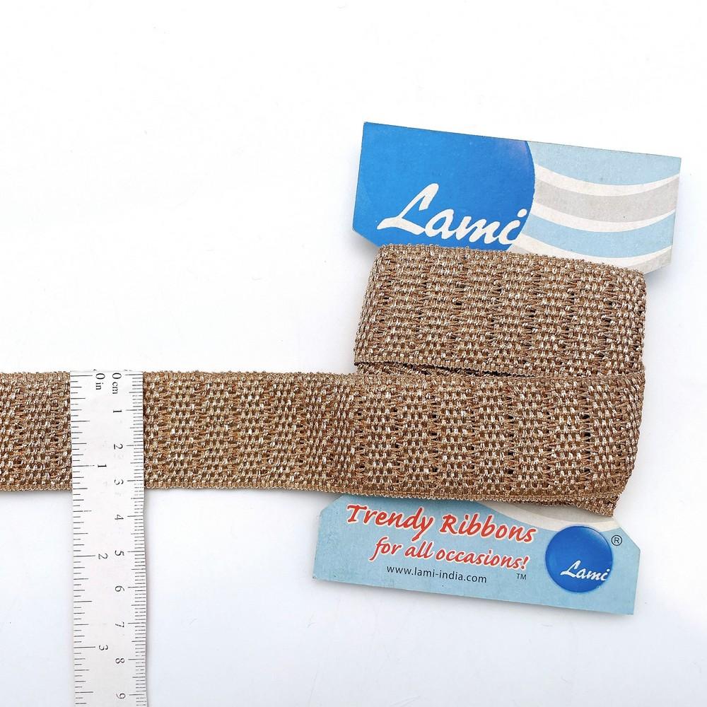 30mm Mesh Metallic Ribbon – 1 Meter Pack, view 1