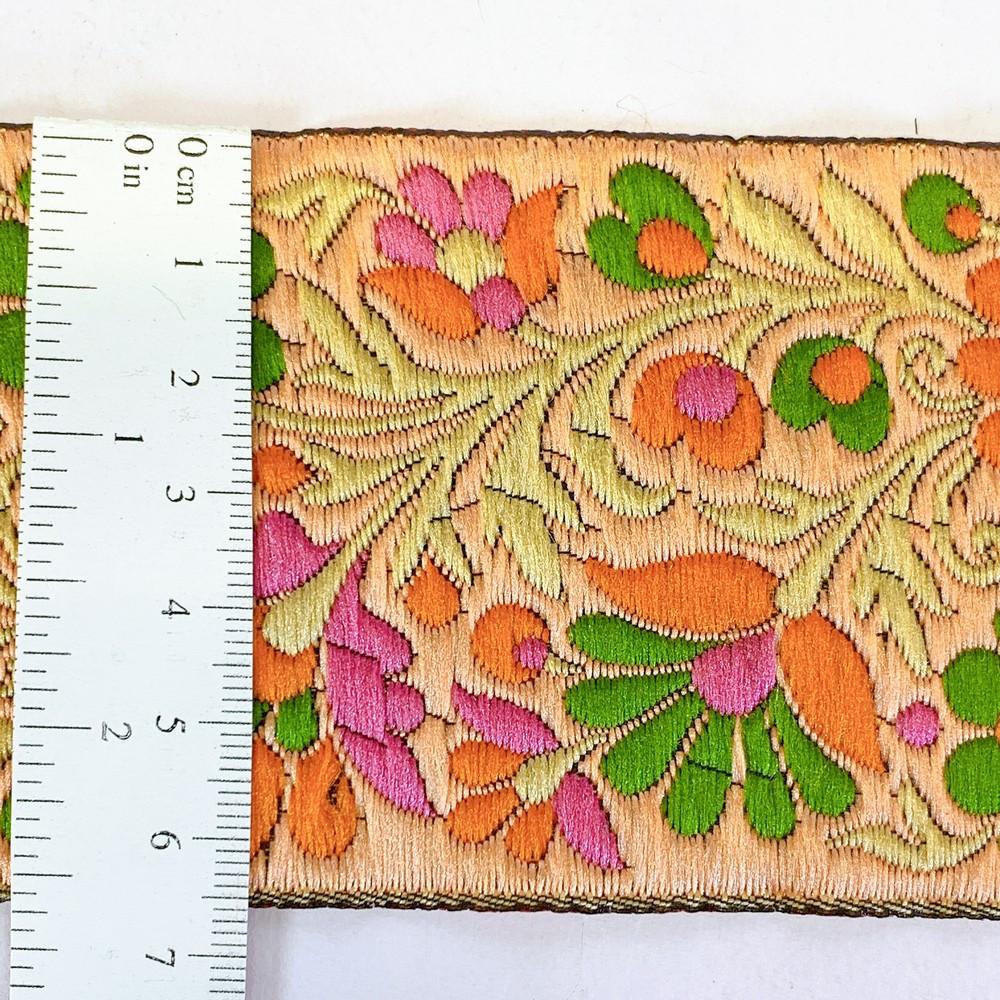 68 mm Designer Parsi Jacquard Ribbon, view 4