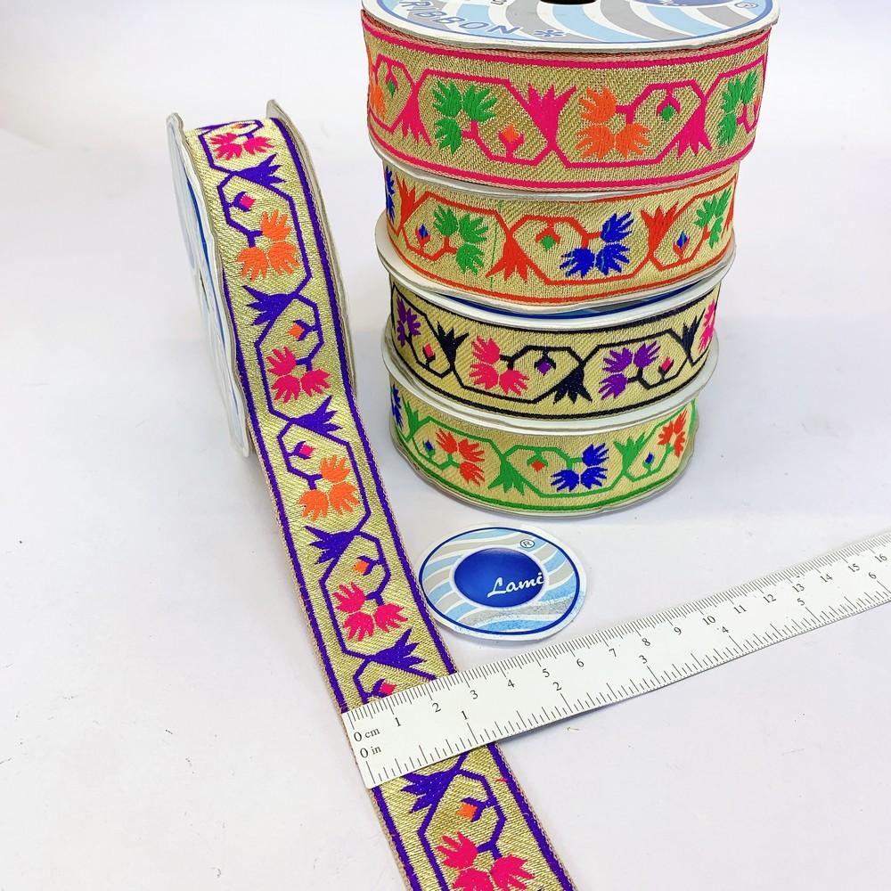 30mm Designer Jacquard Lace, view 1