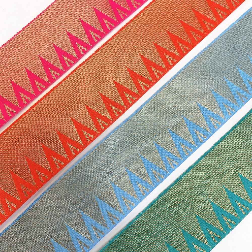 40mm Designer Banarasi Jacquard Lace, view 4