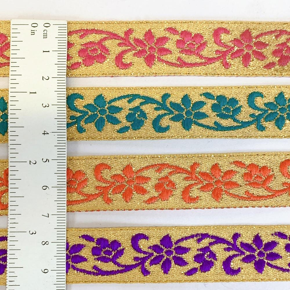 15 mm Designer Jacquard Lace, view 4