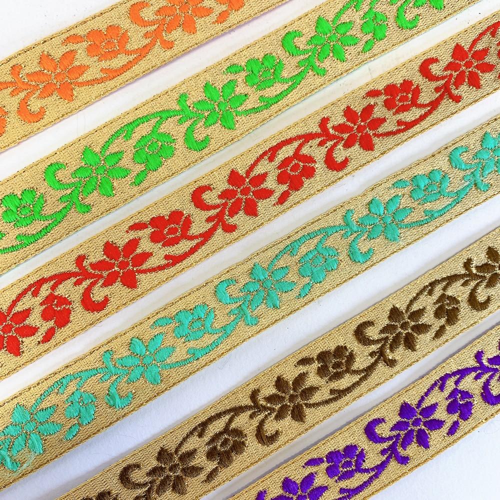 15 mm Designer Jacquard Lace, view 5