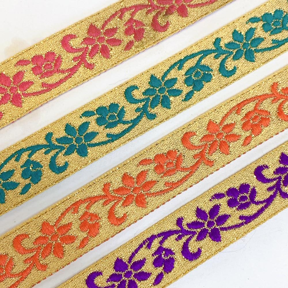 15 mm Designer Jacquard Lace, view 7