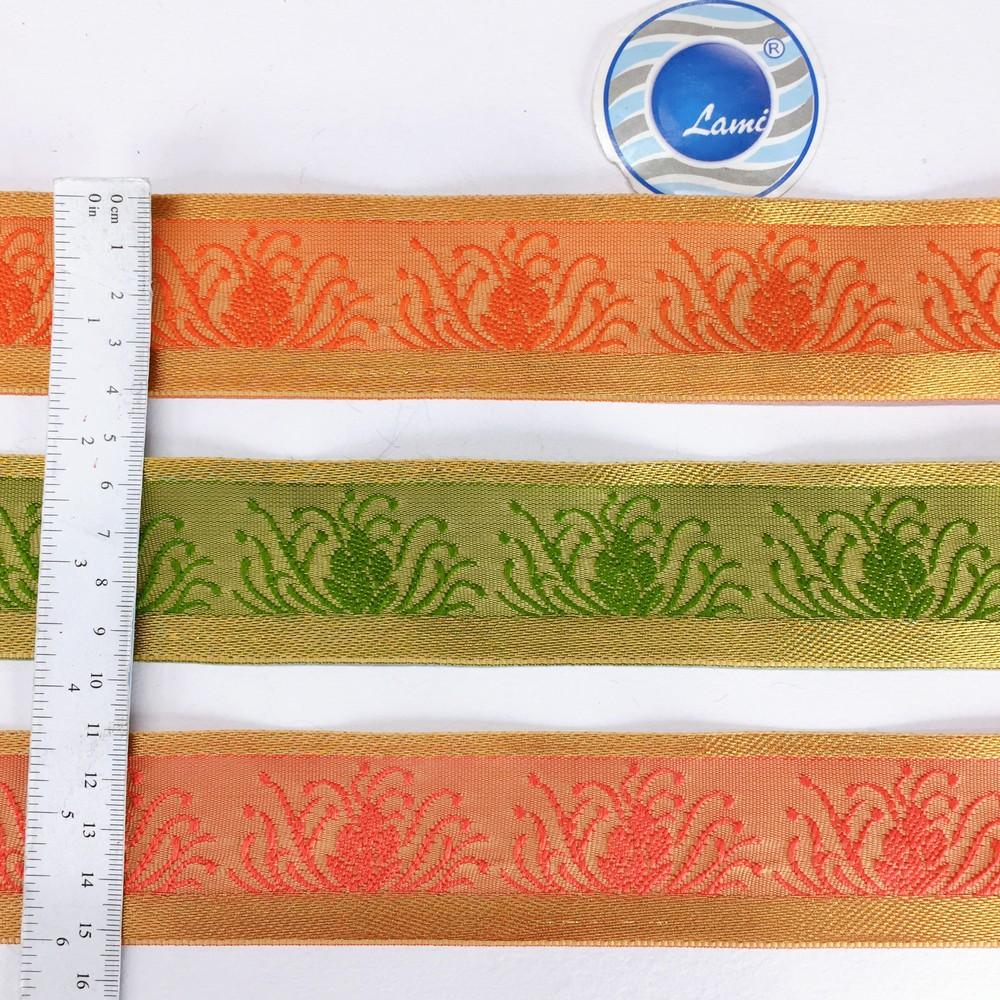 42 mm Designer Colorful Jacquard Lace, view 4