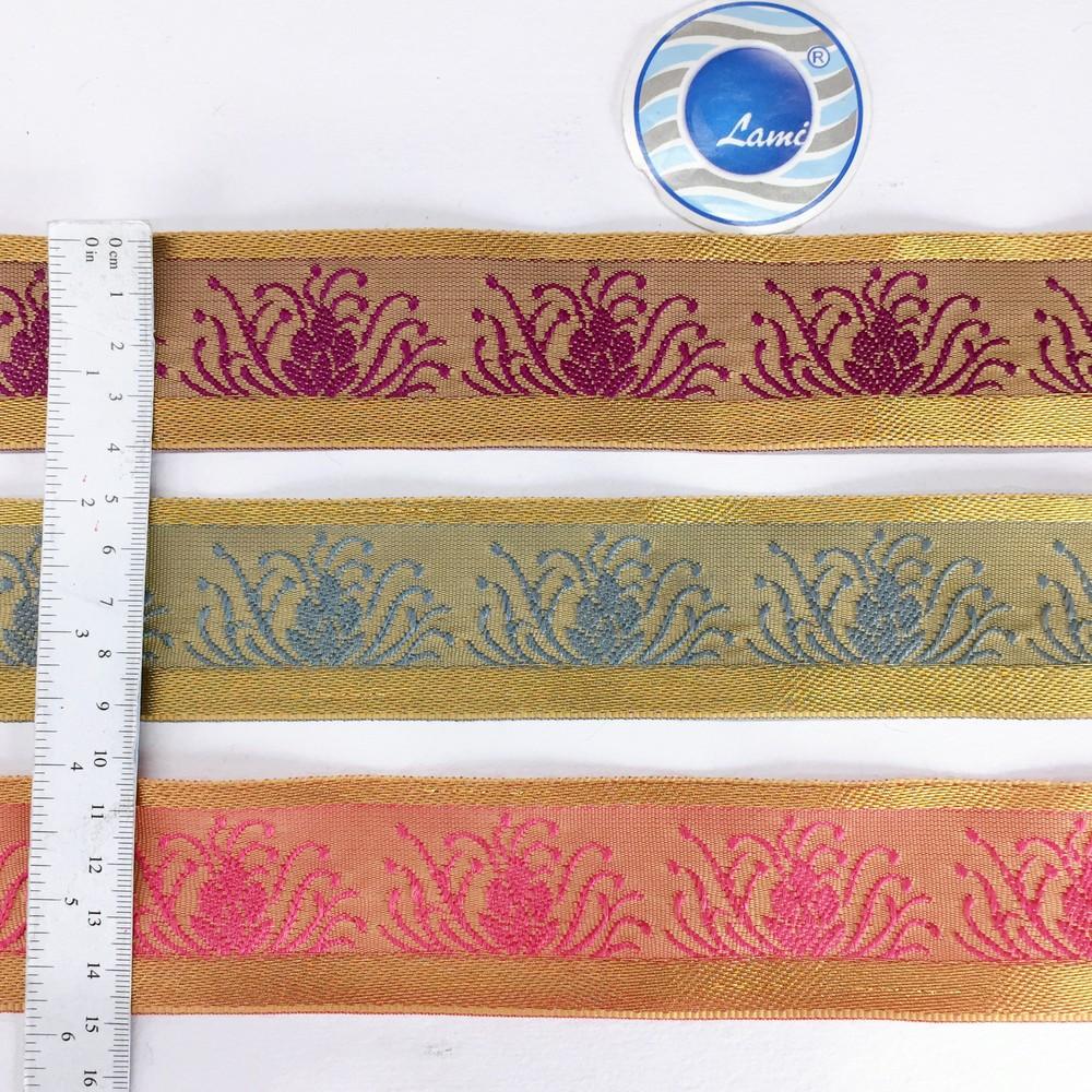 42 mm Designer Colorful Jacquard Lace, view 5