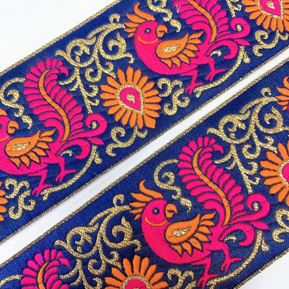 65mm Designer Jaquard lace, view 2
