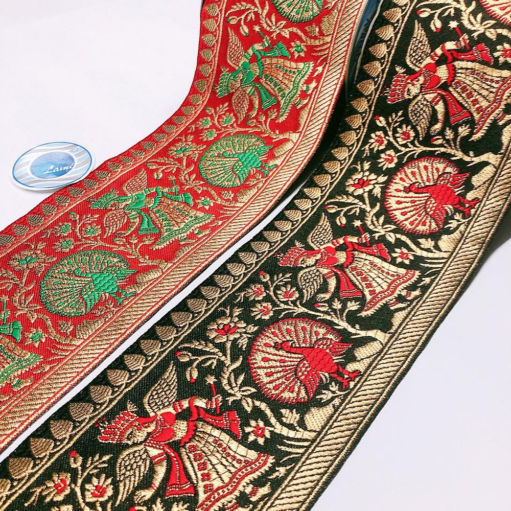 102 mm Traditional Jacquard Ribbon, view 2