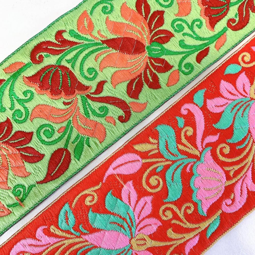 65mm Designer Parsi Jacquard Ribbon, view 3
