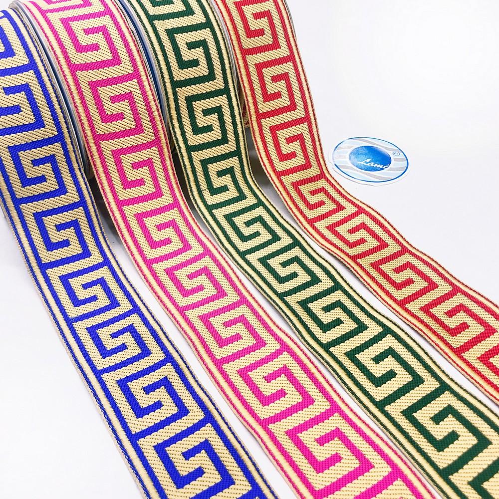 40mm Designer Jacquard Ribbon, view 2