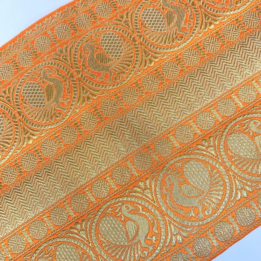 205 mm Designer Banarasi Jacquard Lace, view 5