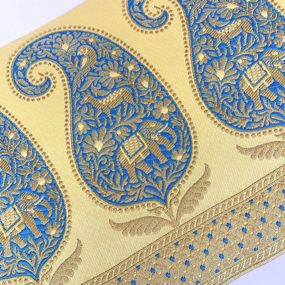 200 mm Designer Banarasi Jacquard Lace, view 7