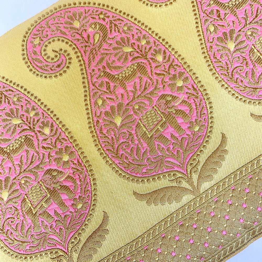200 mm Designer Banarasi Jacquard Lace, view 3