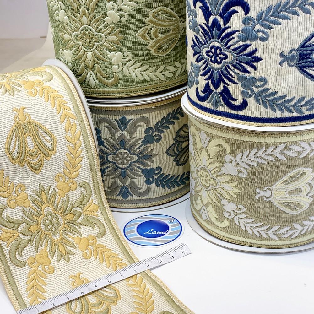 90mm Luxurious Floral & Bee Tapestry Tape, view 1