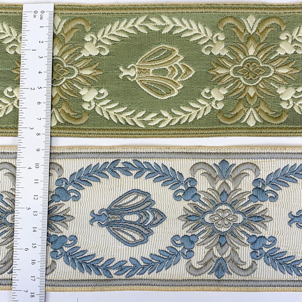 90mm Luxurious Floral & Bee Tapestry Tape, view 2