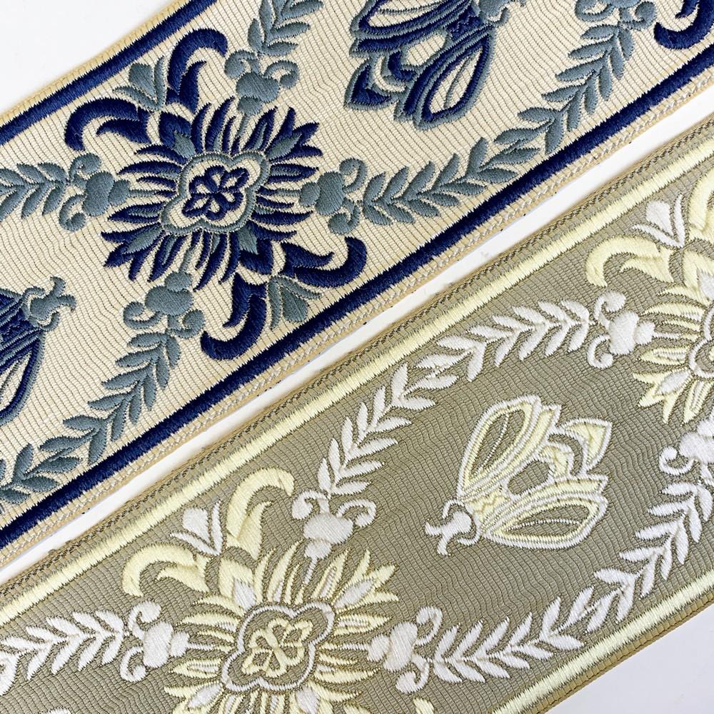 90mm Luxurious Floral & Bee Tapestry Tape, view 5