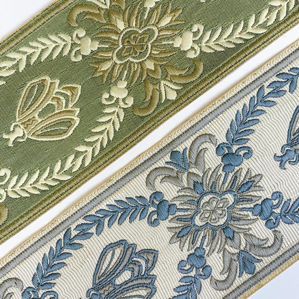 90mm Luxurious Floral & Bee Tapestry Tape, view 6