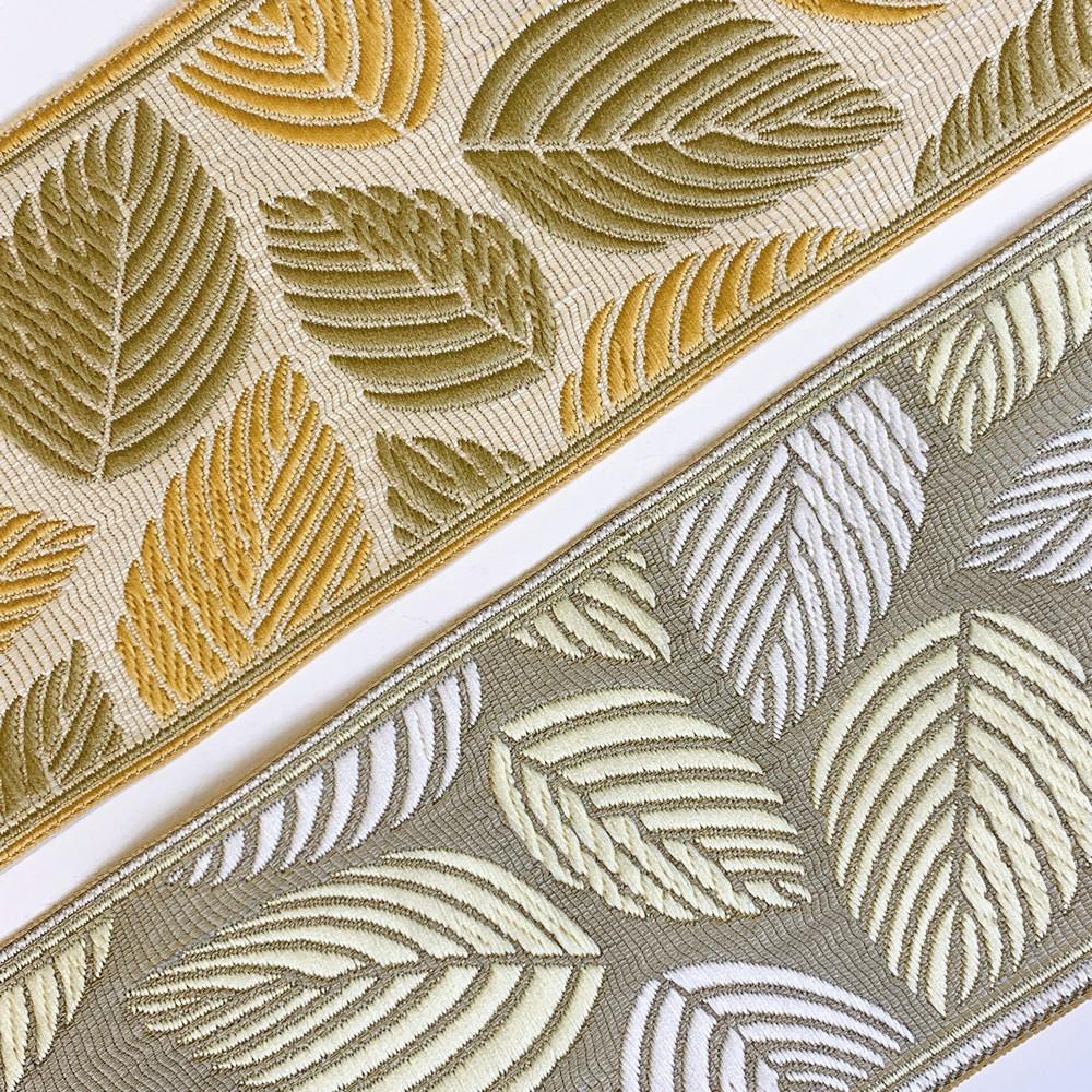 90mm Elegant Leaf Pattern Tapestry Tapes, view 7