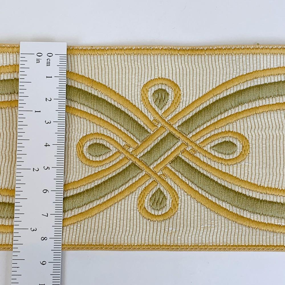 90mm Ornate Loop Design Tapestry Trim, view 6