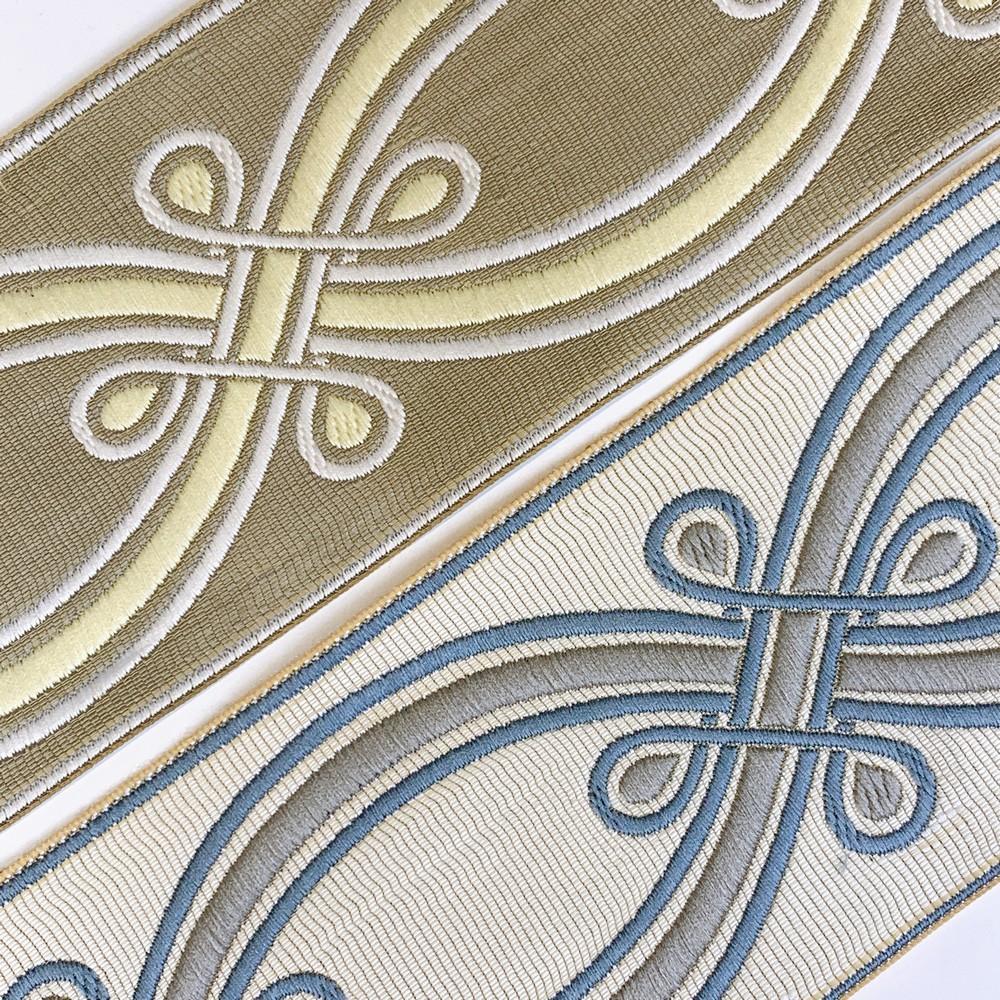 90mm Ornate Loop Design Tapestry Trim, view 3