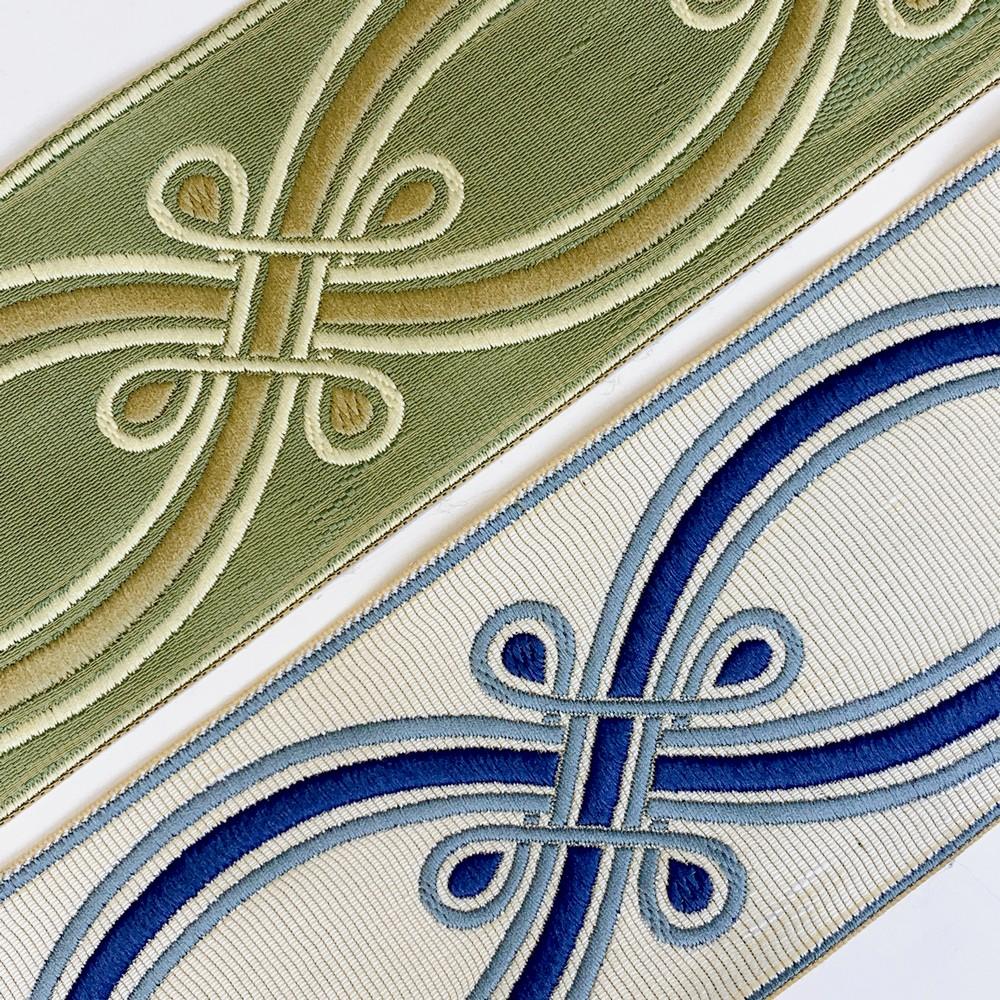 90mm Ornate Loop Design Tapestry Trim, view 5