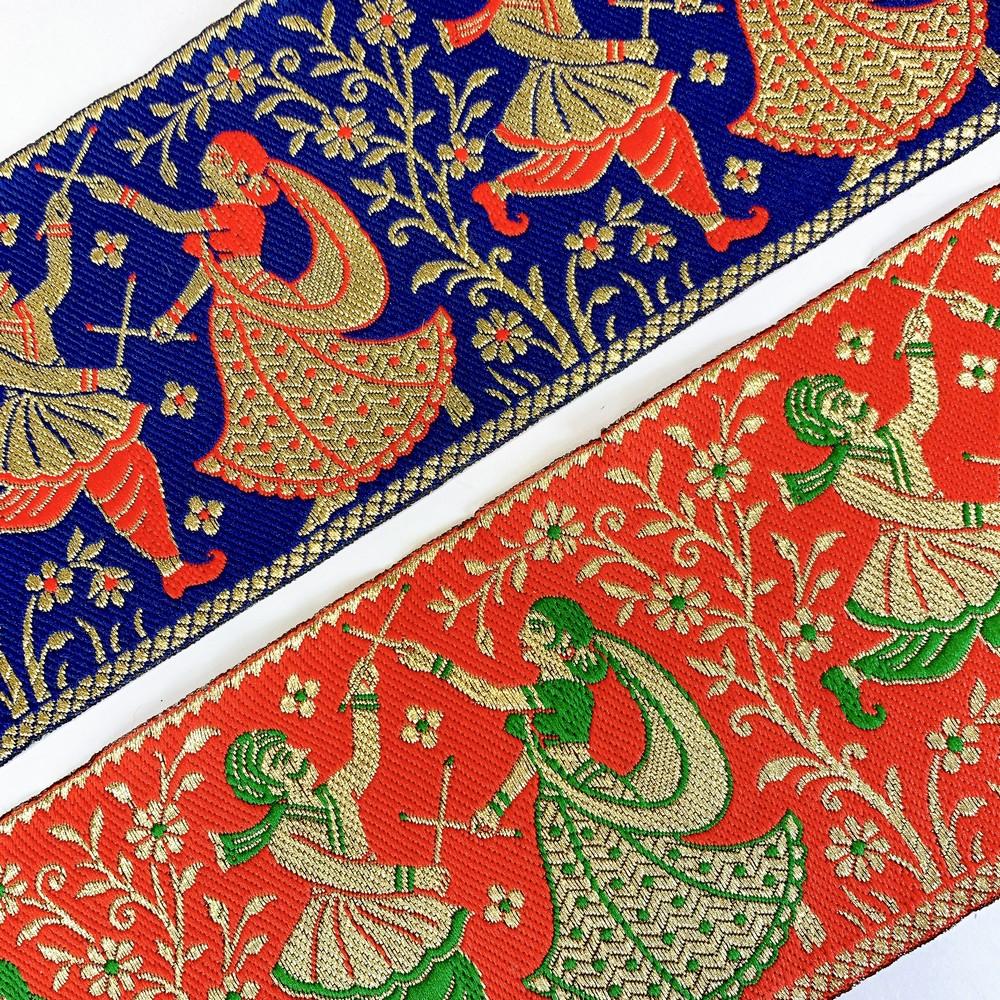 100mm Navratri Special Designer Banarasi Lace, view 6