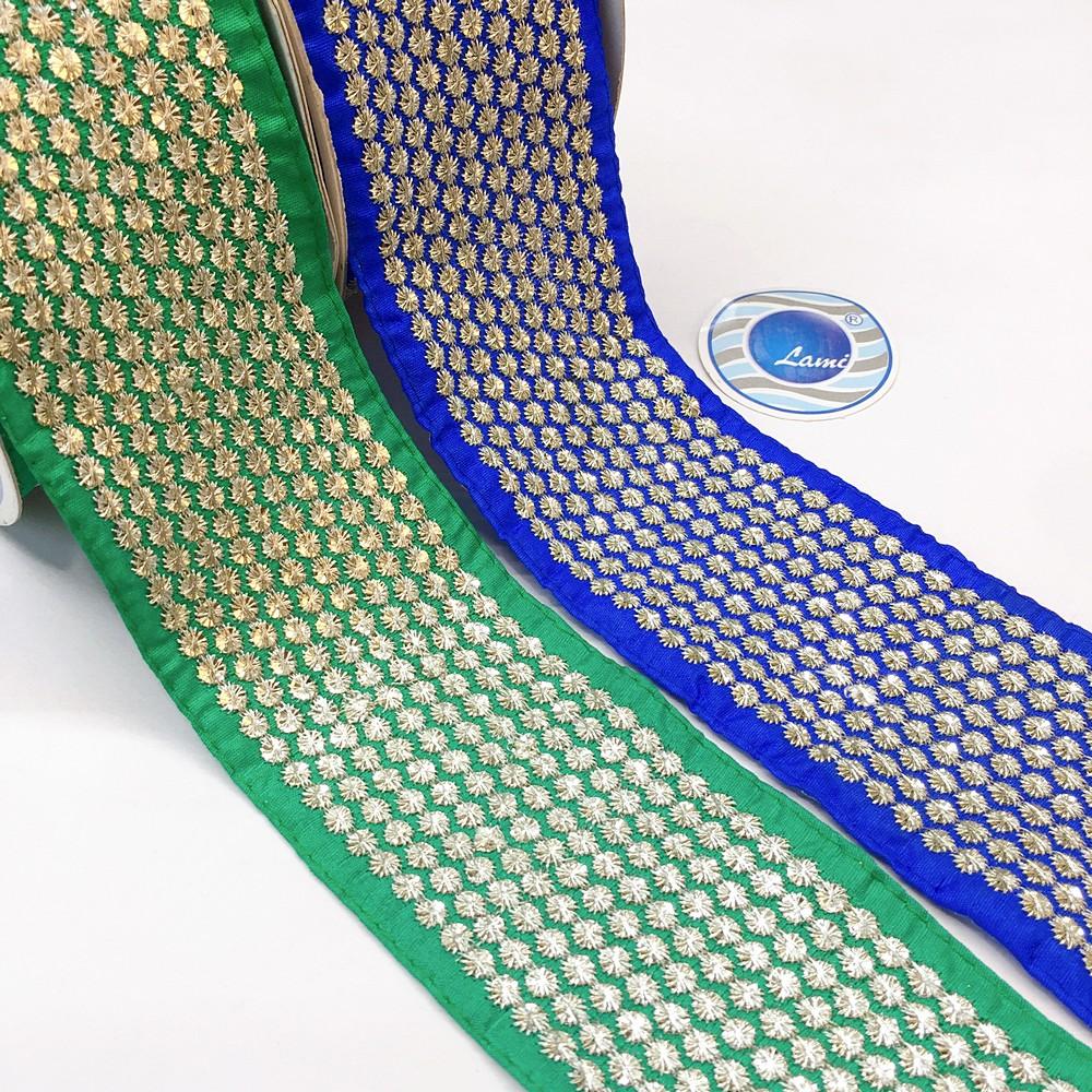 68 mm Star Design Embroidery Lace, view 1
