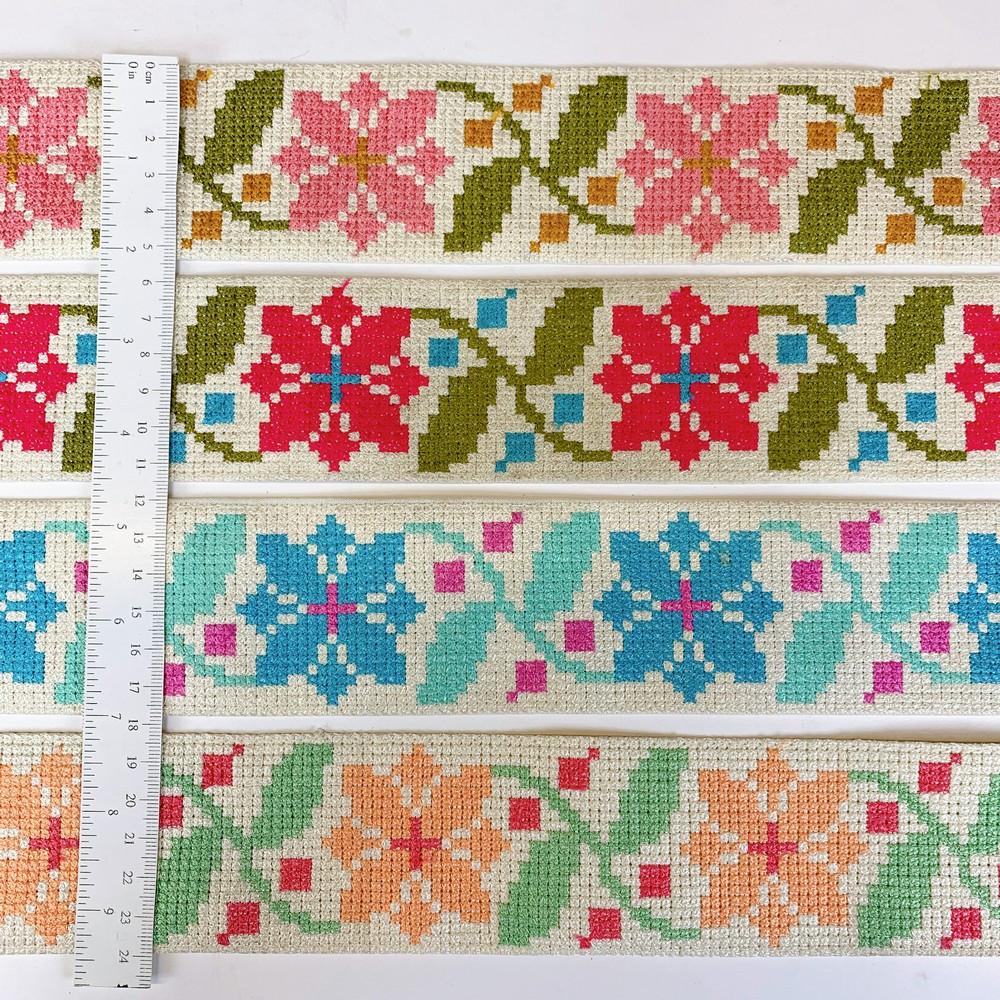 Lami 56 mm Designer Crossstitch Embroidery Lace, view 2