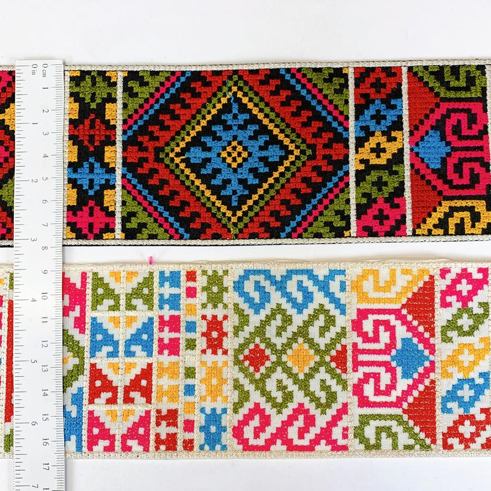 Lami 80mm Designer Crossstitch Embroidery Lace, view 2