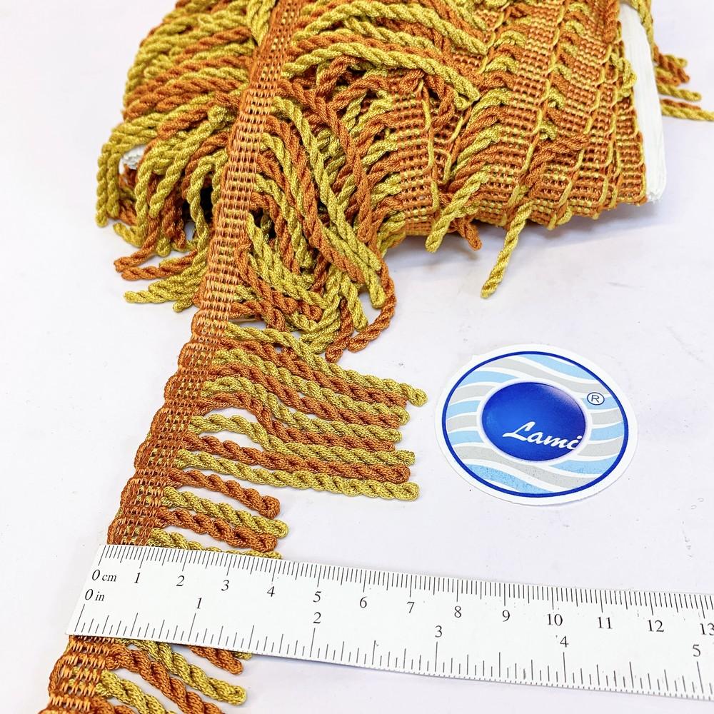 76 mm Designer Viscose Bullion Fringe, view 1