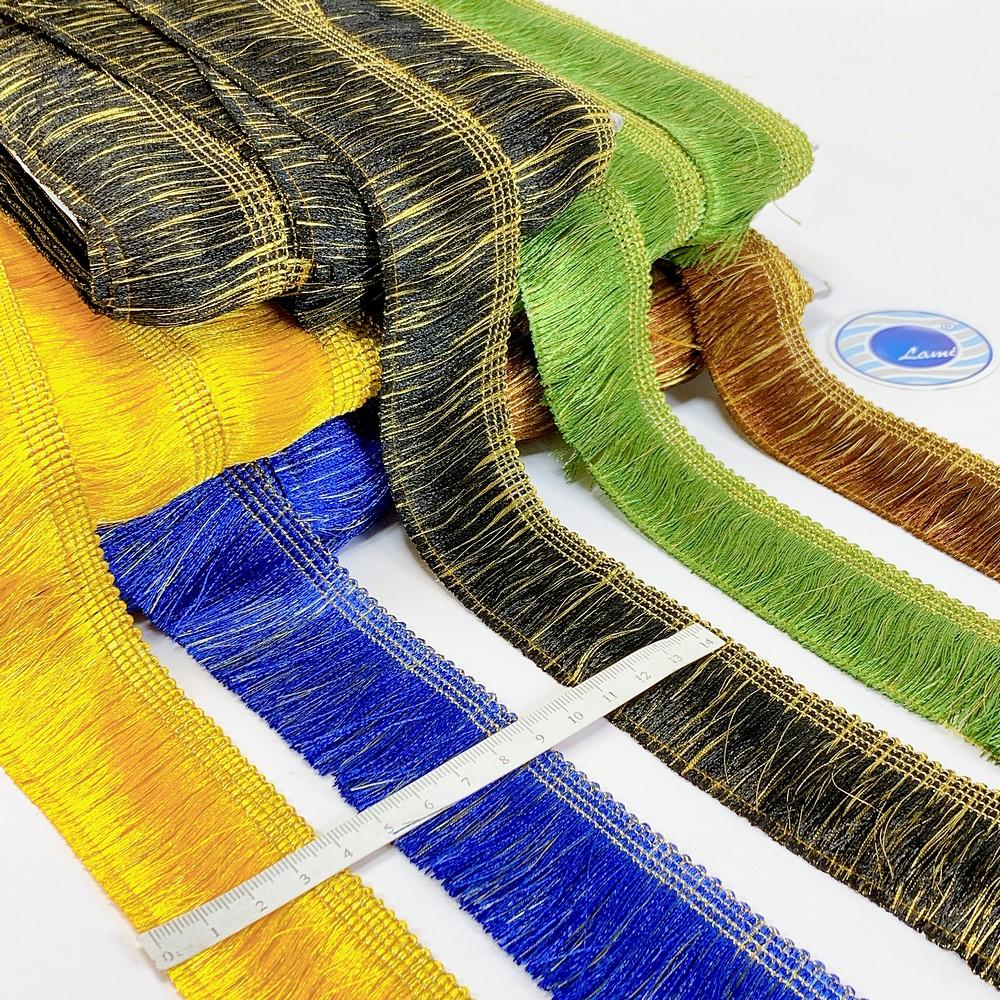 38 mm Designer Metallic Fringe, view 1